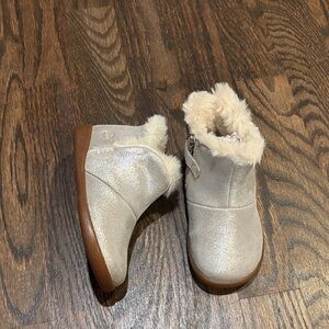 Timberland Toddler Tree Sprout Bootie Silver Suede